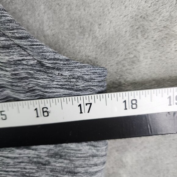 Womens Heather Grey The North Face Vest Jacket Sleeveless Full Zip Mock Neck XS - Picture 9 of 11